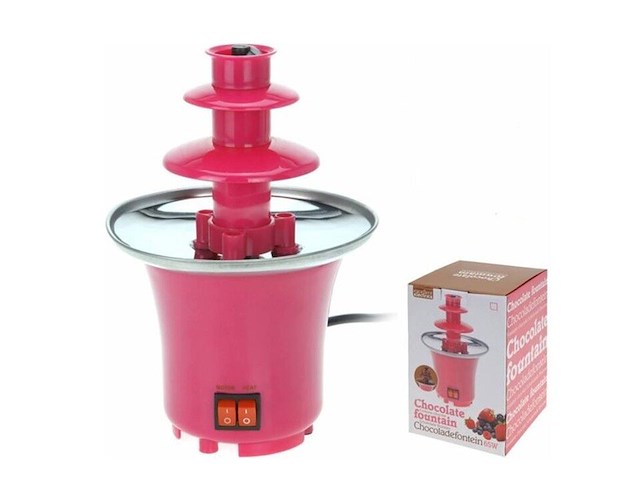 Excellent mini choclade fontein roze - 65w - afbeelding 1 van  1