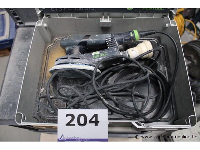 Excenterschuurmachine - festool - ets ec 150/3 eq toebehoren - koffer - afbeelding 1 van  2