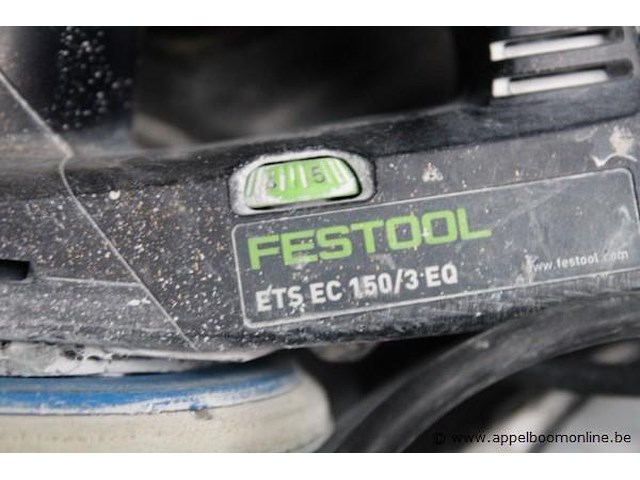 Excenterschuurmachine - festool - ets ec 150/3 eq toebehoren - koffer - afbeelding 2 van  2