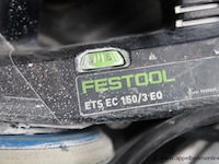 Excenterschuurmachine - festool - ets ec 150/3 eq toebehoren - koffer - afbeelding 2 van  2