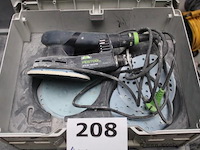 Excenterschuurmachine - festool - ets ec 150/5 eq toebehoren - schuurpapier, koffer - afbeelding 1 van  2
