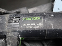 Excenterschuurmachine - festool - ro 150 feq toebehoren - schuurpapier, koffer - afbeelding 2 van  2