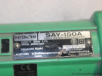 Excenterschuurmachine hitachi koki say-150a, 0,38 kw, 230 v, serienummer m780023, werking niet gekend - afbeelding 2 van  2