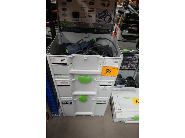 Excentrische schuurmachine met koffer en schuurpadjes festool - afbeelding 1 van  4