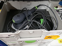 Excentrische schuurmachine met koffer en schuurpadjes festool - afbeelding 2 van  4