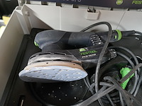 Excentrische schuurmachine met koffer en schuurpadjes festool - afbeelding 3 van  4