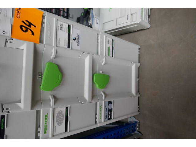 Excentrische schuurmachine met koffer en schuurpadjes festool - afbeelding 4 van  4