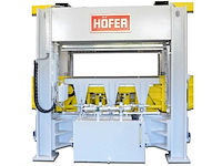 Executieveiling van fusiemachine met 4 heftafels en hydraulische pers höfer wegens faillissement rein4ced