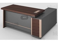 Executive desk-melemine - afbeelding 1 van  1