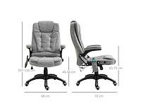 Executive-stoel met massagefunctie en verwarming - afbeelding 4 van  8