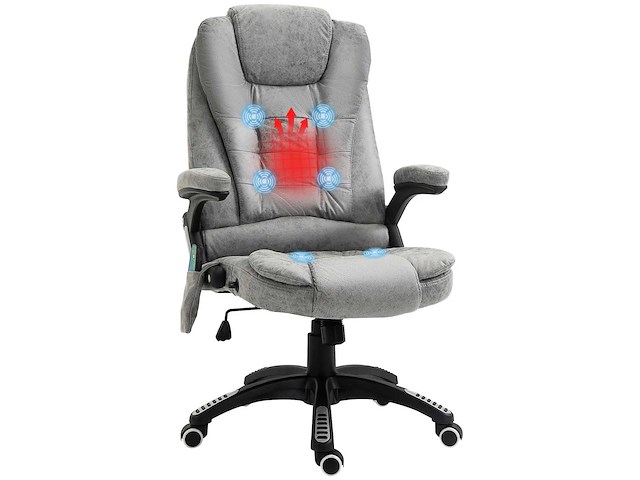 Executive-stoel met massagefunctie en verwarming - afbeelding 7 van  8