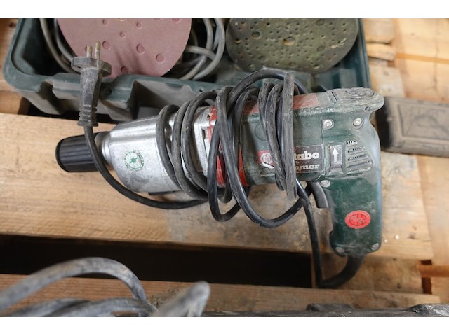 Exentrische schuurmachine + klopboorhamer metabo - afbeelding 3 van  3