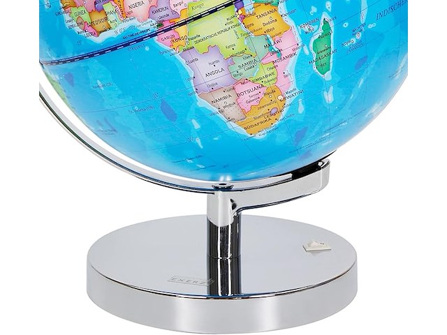 Exerz lichtgevende wereldbol 23 cm - afbeelding 4 van  4