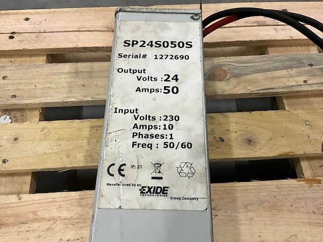 Exide 2100sp acculader - afbeelding 6 van  6