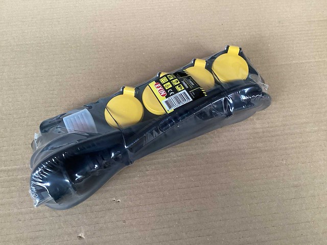 Exin stekkerdoos spatwaterdicht met schakelaar (36x) - afbeelding 1 van  6