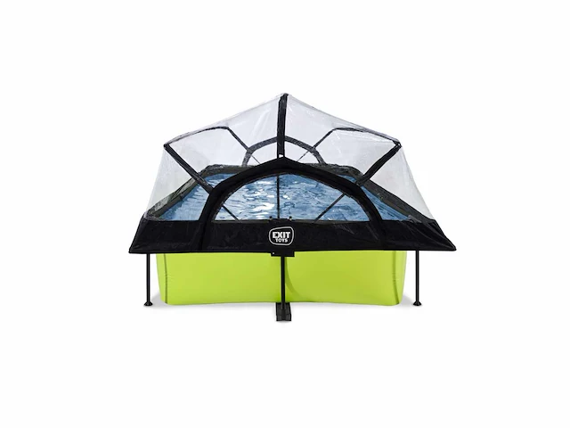 Exit lime pool 300x200x65cm met filterpomp en koepel - groen - afbeelding 4 van  6
