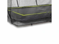 Exit silhouette in-ground trampoline 244x366cm met veiligheidsnet - zwart - afbeelding 5 van  8