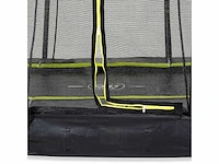 Exit silhouette in-ground trampoline 244x366cm met veiligheidsnet - zwart - afbeelding 7 van  8