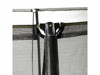 Exit silhouette in-ground trampoline 244x366cm met veiligheidsnet - zwart - afbeelding 8 van  8