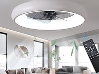 Exlafi 48cm plafondventilator met lamp - afbeelding 1 van  7