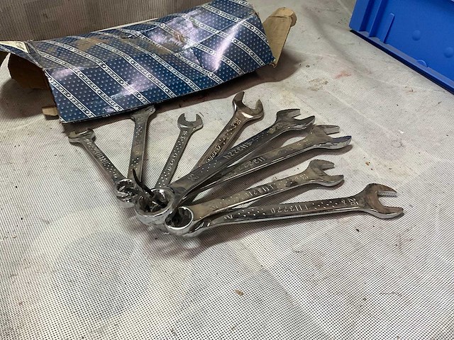 Expert 8-delige ring- en steeksleutelset - afbeelding 5 van  5