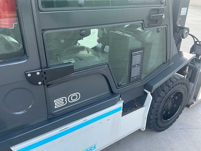 Explosie vrije 2019 unicarriers 30d met durwen uitschuifbare vorken - afbeelding 3 van  86