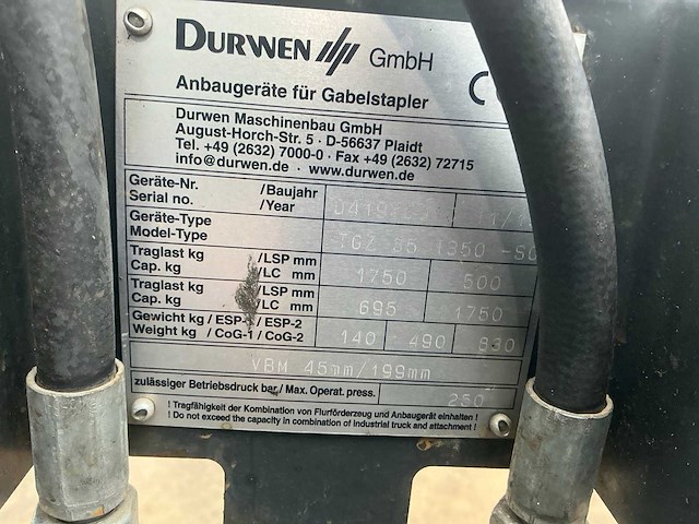 Explosie vrije 2019 unicarriers 30d met durwen uitschuifbare vorken - afbeelding 65 van  86