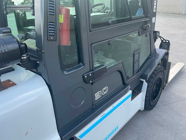 Explosie vrije 2019 unicarriers 30d met durwen uitschuifbare vorken - afbeelding 142 van  142