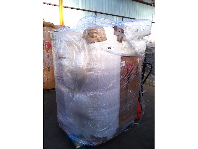 Express convertible 3-persoons bank van beige terry stof - slaapt 140 cm - matrassen 13 cm - afbeelding 2 van  10