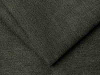 Express convertible 3-zits bank van sparrengroene stof - slaapt 140 cm - matrassen 18 cm - afbeelding 6 van  7