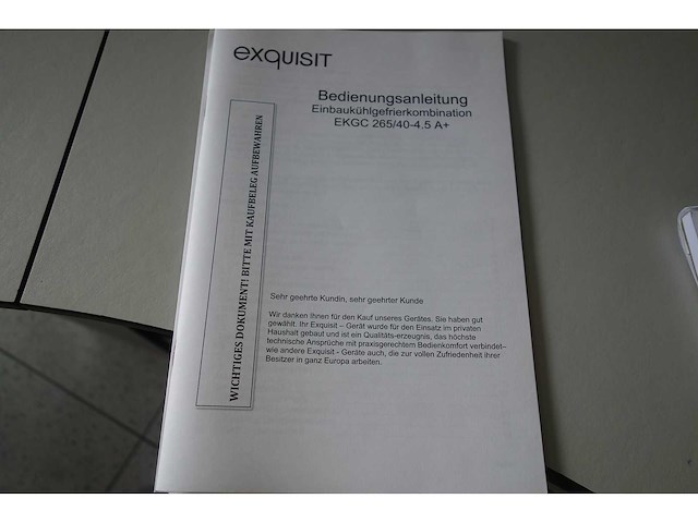 Exquisit - ekgc265/40 - koelkast - afbeelding 6 van  6
