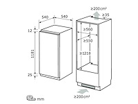 Exquisit - eks201-4-e-040f - koelkast - afbeelding 2 van  2