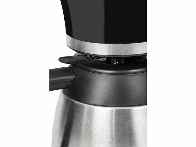Exquisit ka 6501 sw koffiemachine | thermos | 4-8 kopjes | zwart - afbeelding 3 van  6