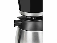 Exquisit ka 6501 sw koffiemachine | thermos | 4-8 kopjes | zwart - afbeelding 3 van  6