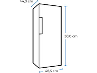 Exquisit mini koelkast ckb45-0-031f rood | netto capaciteit 47 l | klassiek ontwerp - afbeelding 5 van  5