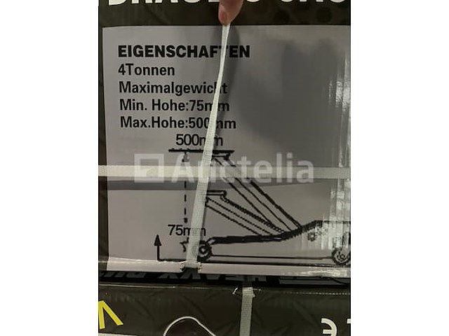 Extra lage garagekrik 4 ton en een 22 delige ringratel-steeksleutel set 6-32mm - afbeelding 5 van  10