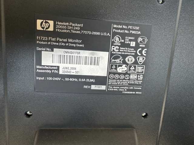 Extra scherm voor laptop hp - monitor - various printers and copiers - afbeelding 2 van  2