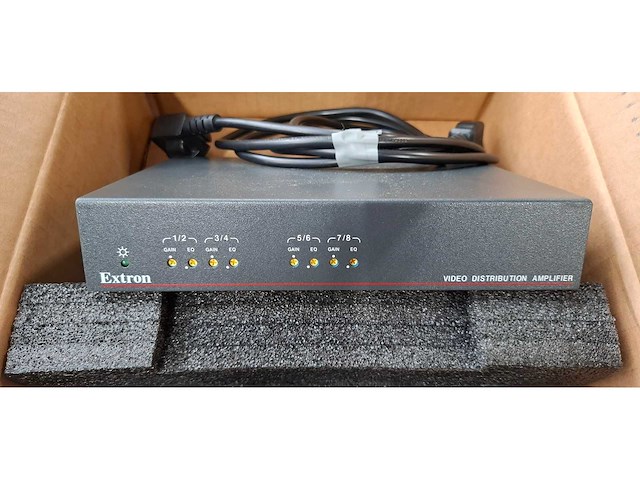 Extron - da 8v/4v dual eq - overige beeldapparatuur - afbeelding 2 van  3