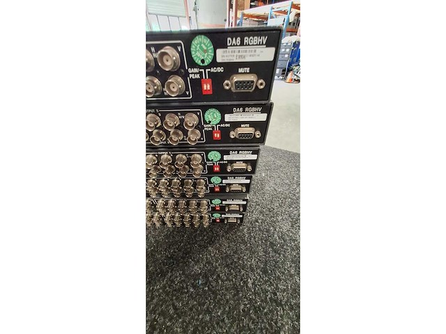 Extron - da6 rgbhv - overige beeldapparatuur (6x) - afbeelding 3 van  3