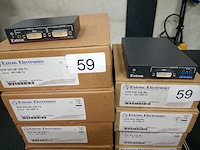 Extron - dtp dvi 4k 300 tx/rx - 4x dvi over dtp kit - afbeelding 2 van  3