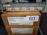 Extron - dvi da4 plus - 4x dvi splitter 1:4 - afbeelding 2 van  3