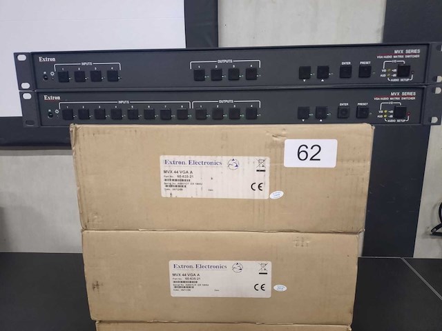 Extron - mvx series - 6x vga matrix switcher - afbeelding 2 van  3