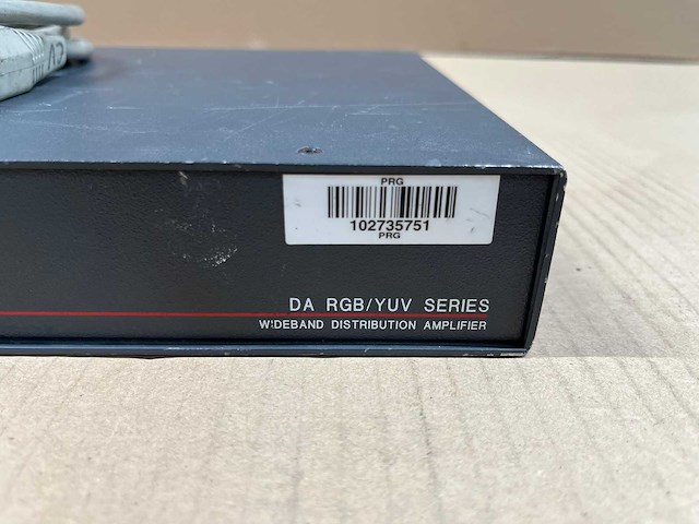 Extron da6 rgbhv/yuv video distribution amplifier rgb-hv 1->6 - afbeelding 2 van  5