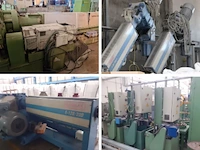 Extruders, strandingmachines en wikkelinstallaties
