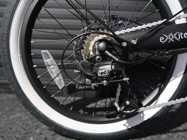 Exxite xs vouwfiets black *nieuw* 36v10,5ah accu - afbeelding 1 van  5