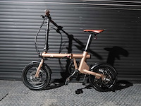 Exxite xxs vouwfiets copper 36v10,5ah accu - afbeelding 1 van  2