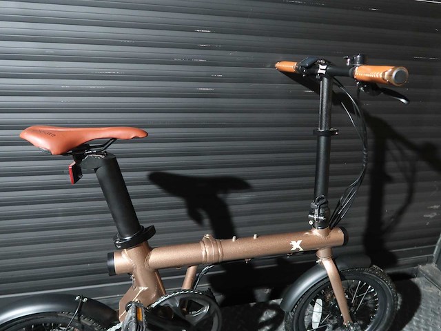 Exxite xxs vouwfiets copper 36v10,5ah accu - afbeelding 2 van  7