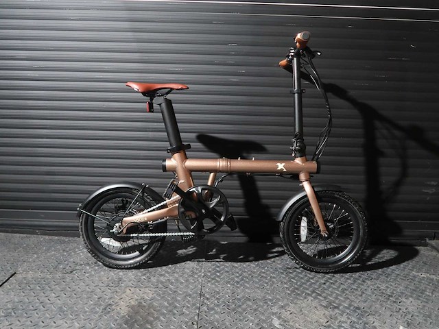 Exxite xxs vouwfiets copper 36v10,5ah accu - afbeelding 3 van  7