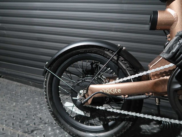 Exxite xxs vouwfiets copper 36v10,5ah accu - afbeelding 3 van  13