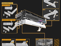Ezdiy-fab gpu-houder - afbeelding 4 van  5
